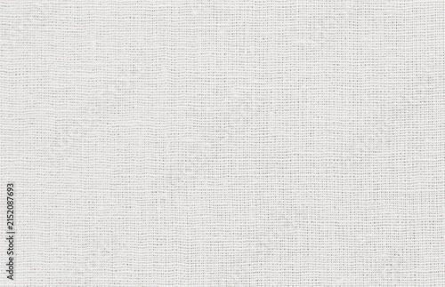 White woven cotton fabric texture background