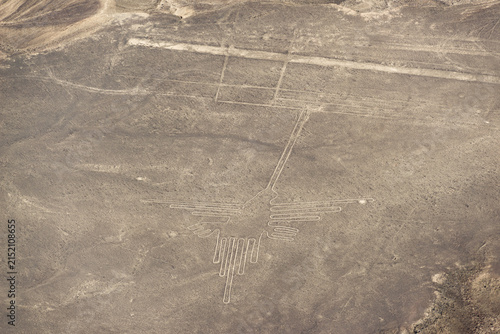 Aerial View of Nazca Lines, Peru - Ancient Geoglyphs