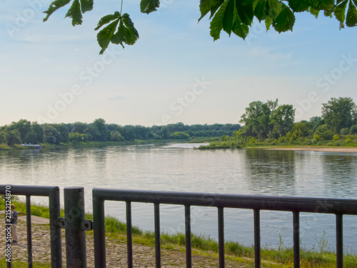 Blick auf die Elbe bei Dessau