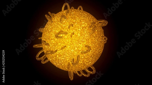 The Sun – Into the Fire. 3d animation