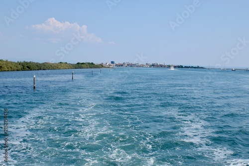 Aquileia and Grado Lagoon landscape in summer time