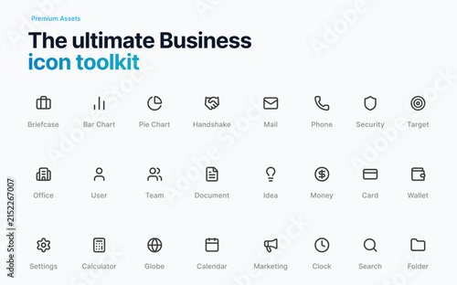The ultimate business icon toolkit