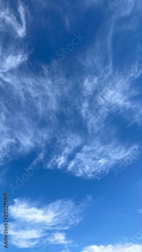 blue sky with clouds