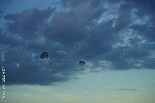 parasailing