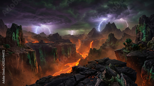 Ethereal Volcanic Tempest