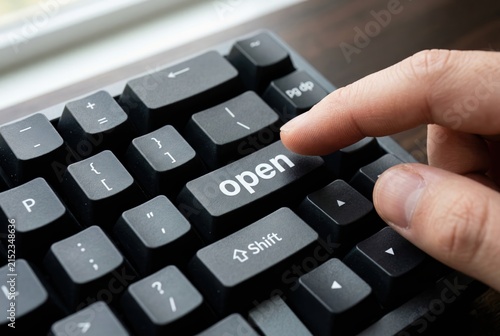 Open Key on Keyboard