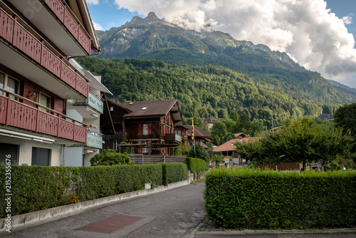 Views from the village of Iseltwald, Switzerland