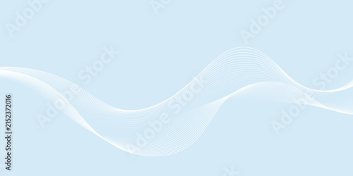 Foto Undulate smooth wave lines design