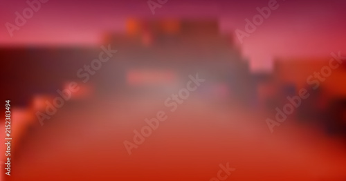 Abstract digital background with a vibrant gradient of red and orange hues, creating a smooth and blurred artistic texture
