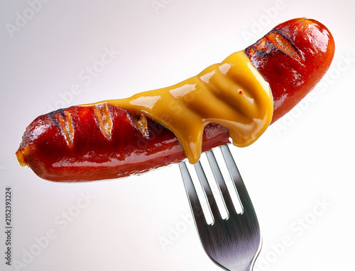 Salchicha con queso