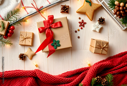 Christmas holiday gift boxe...