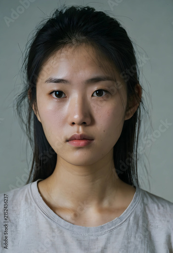 Young asian woman with natu...