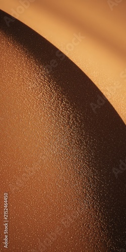 Desert sand dune showing abstract textures and light