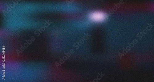 Foto Abstract dark blue and teal light blur with subtle purple hues creating a mesmer
