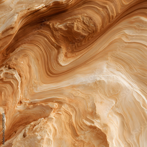 Tapety artystyczne Premium Desert Sandstone Texture Background