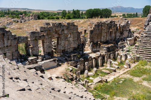Theatre in Aizanoi Ancient City in Kutahya, Turkiye
