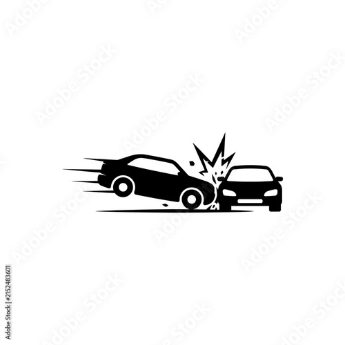 Car Collision Accident Icon