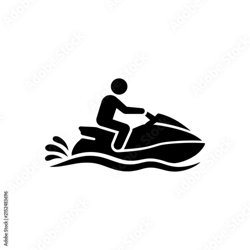 Jet Ski Watercraft Icon