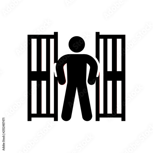 Gate Crush Hazard Icon