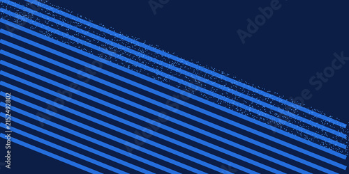 Diagonal blue lines pattern on dark navy background abstract geometric design.