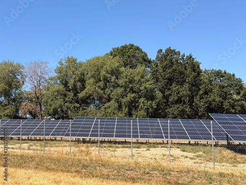 Solaranlage. Solarkraftwerk. Solarpark.