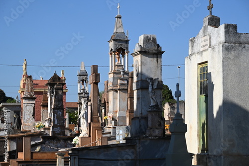 фотографія Cemetery with Ornate Mausoleums in Olimpia City - Brazil