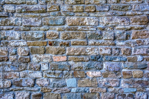 Stone wall.