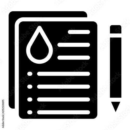 Oil Contract Icon Style