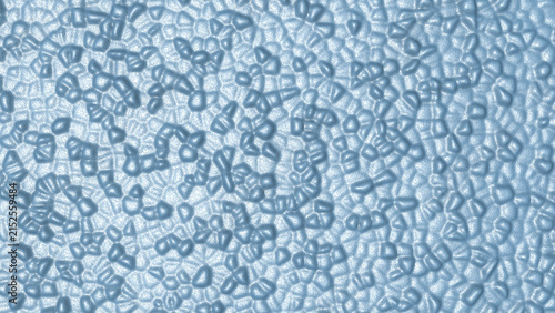 Abstract 3d render of crystal formations