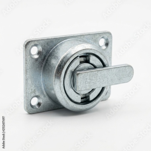 Metal industrial quarter turn cam latch for enclosures with industrial, hardware