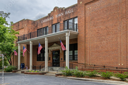 Photo of the Carrboro Town Center Building in Carrboro, NC