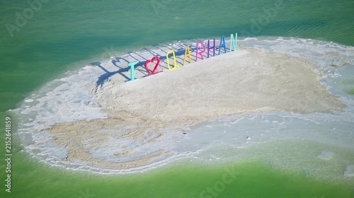 Aerial View of Colorful 