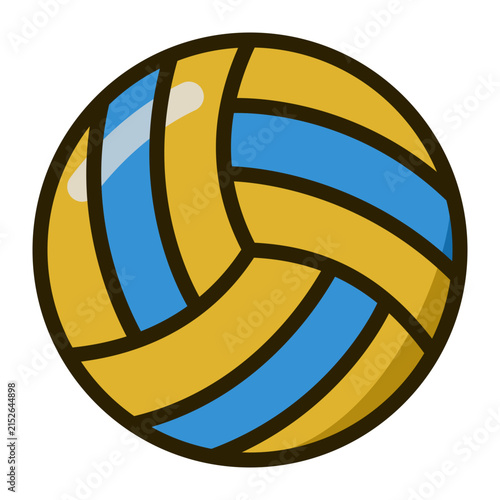 illustration volly ball
