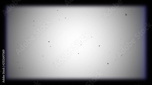 Cinematic 8mm Film Overlay with Cool Blue Light, Organic Dust and Vintage Film Texture