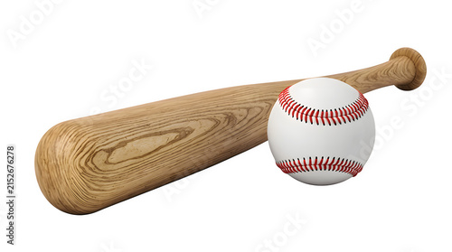 Baseball equipment featuring wooden bat and leather ball baseball equipment pitching recreation athletics training professional competition exercise activity sporting hardball stitched