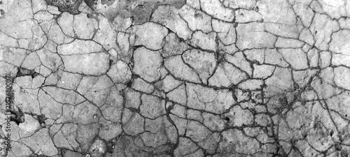 Panel kuchenny z motywem Dry and cracked concrete surface texture