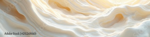 Swirling alabaster formations, creamy white hues, architecture, texture