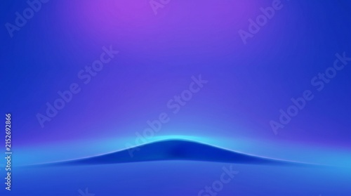 Abstract blue gradient with a bright focal point, evoking a sense of futuristic calm.