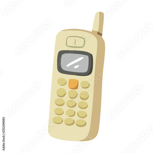 Konstfotografi Classic Mobile Phone Retro Illustration