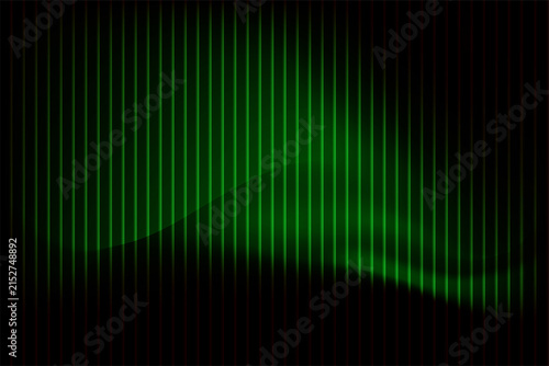Canvastavla abstract dark emerald vertical stripes soundwave glow background
modern glowing