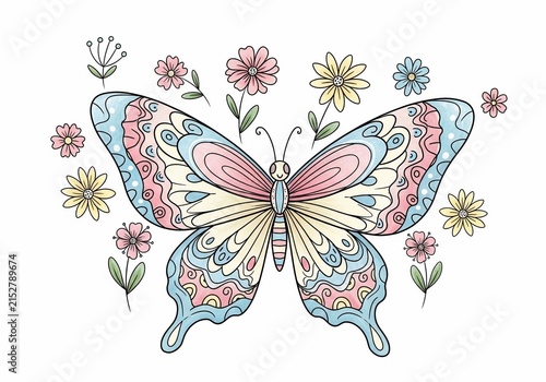 Whispers of Spring: A Gossamer Dream in Pastel Hues