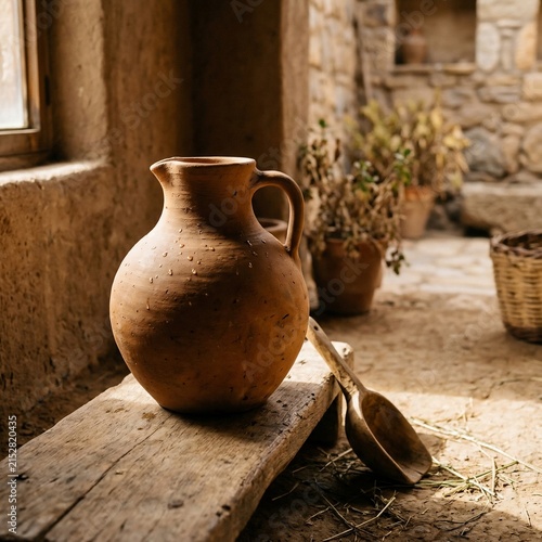 clay water jug