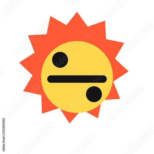 Bold colorful promotional sale burst badge