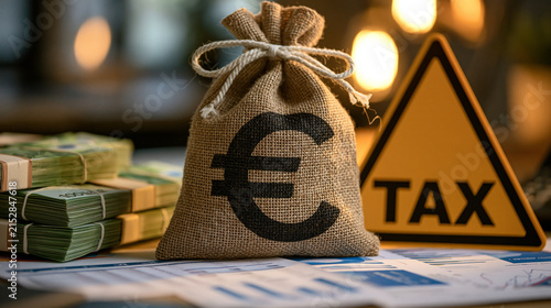 Euro Tax Bag and Money: A b...