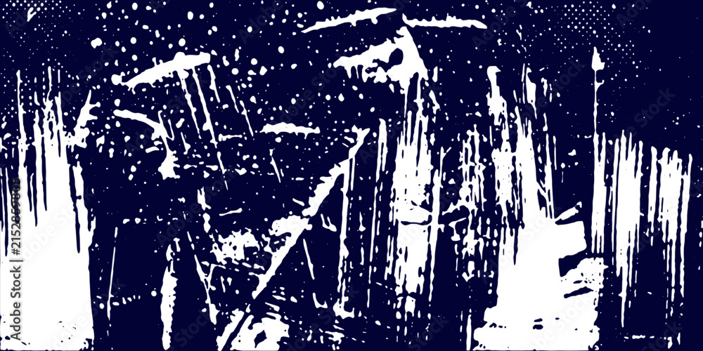 Fototapeta premium Abstract dark background blue on white dirty spot
