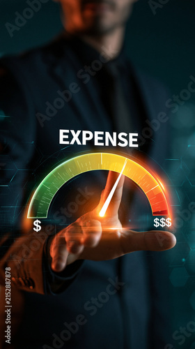 Expense Gauge in Hand: A bu...