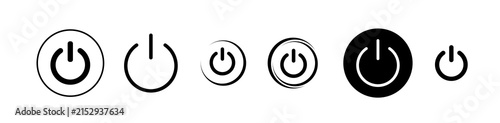 start button icon on white background