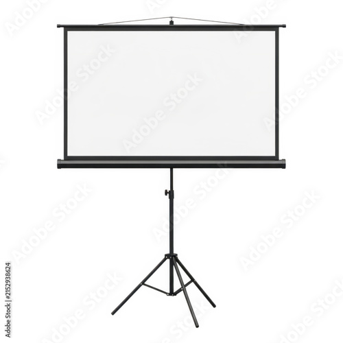 Modern projector on a tripod stand