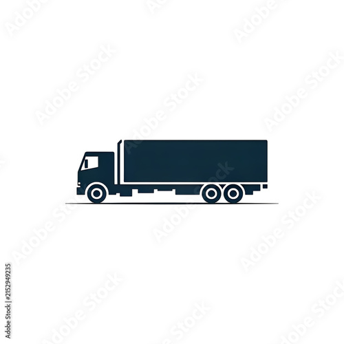 Truck illusration, Fast moving shipping delivery truck, Commercial,Logistics and delivery solid icon, Shipping, transportation, package icons collection, 
Van template for car branding, Cargo van,