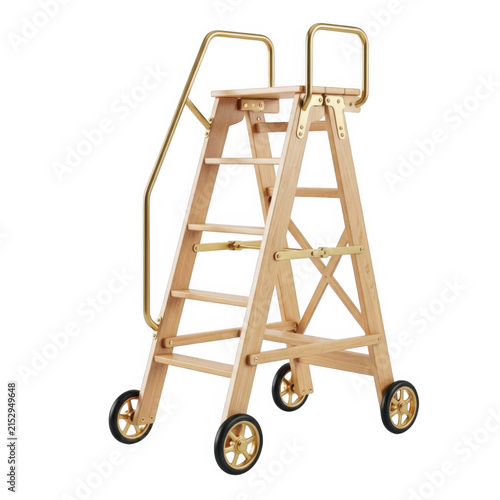 Lightweight folding walker for elderly mobility